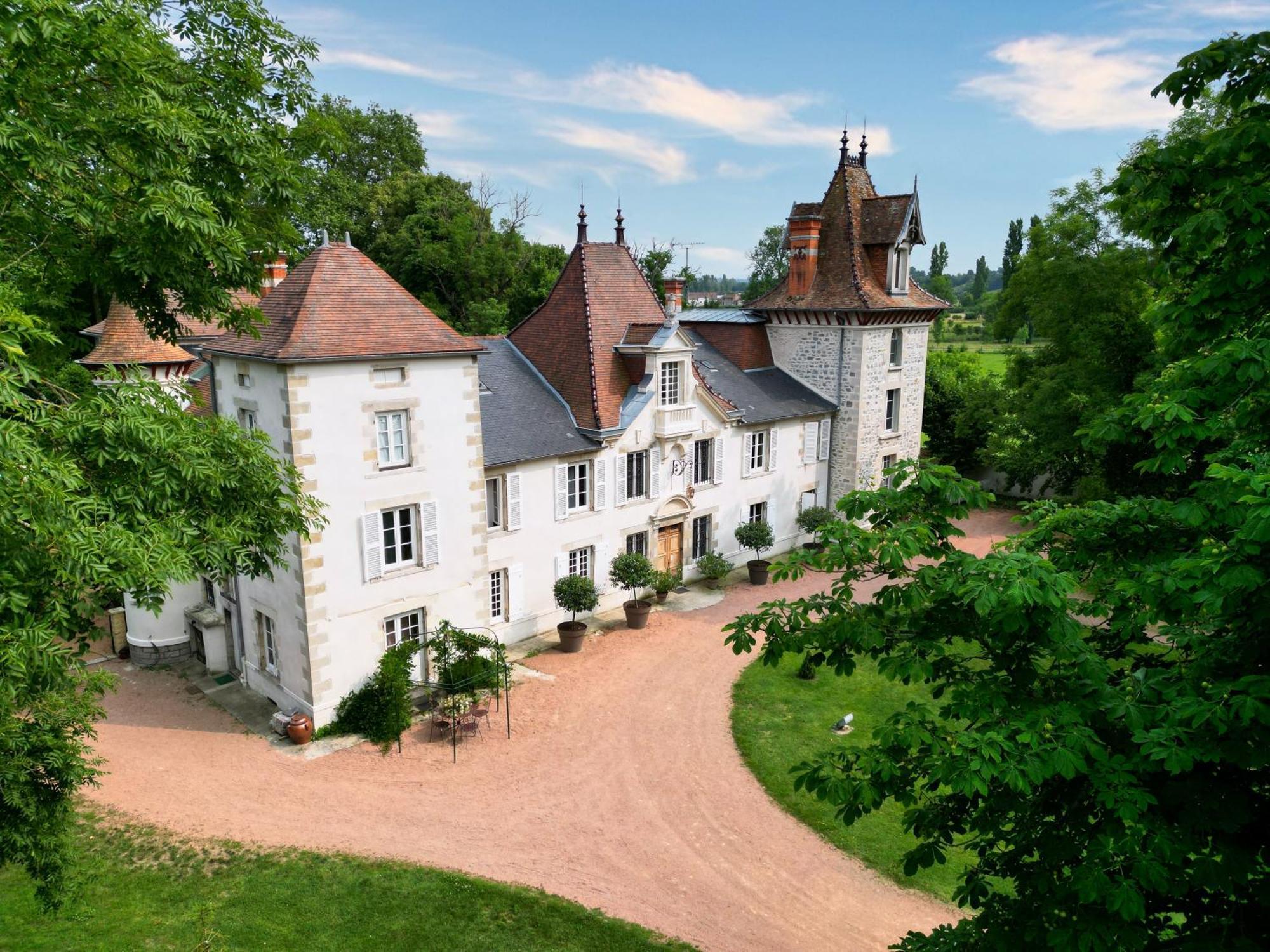 Chateau Du Guerinet Saint-Priest-Bramefant Buitenkant foto